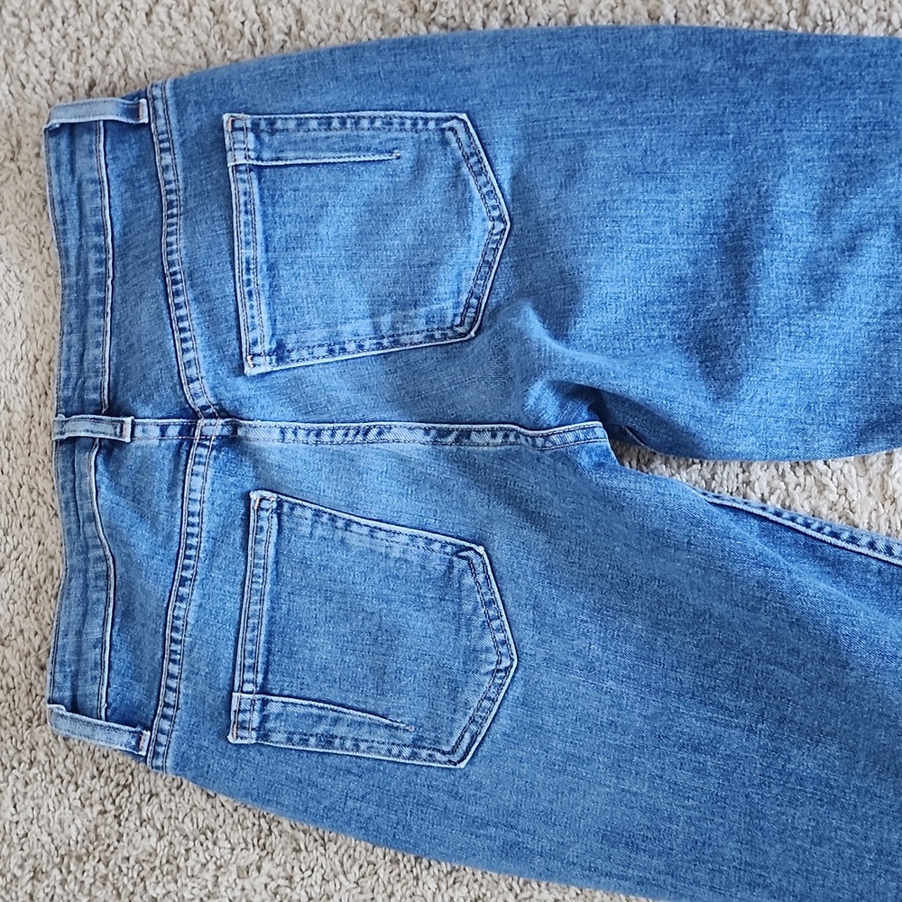 Derek Lam 10 Crosby Lucia Flare Slit Jeans. Western - Picture 7 of 8
